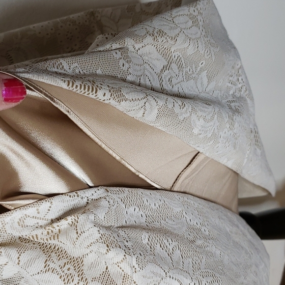 NEW Tahari Arthur S. Levine McNally Dress Gilded Coast Fit & Flare Designer Chic - Picture 8 of 12